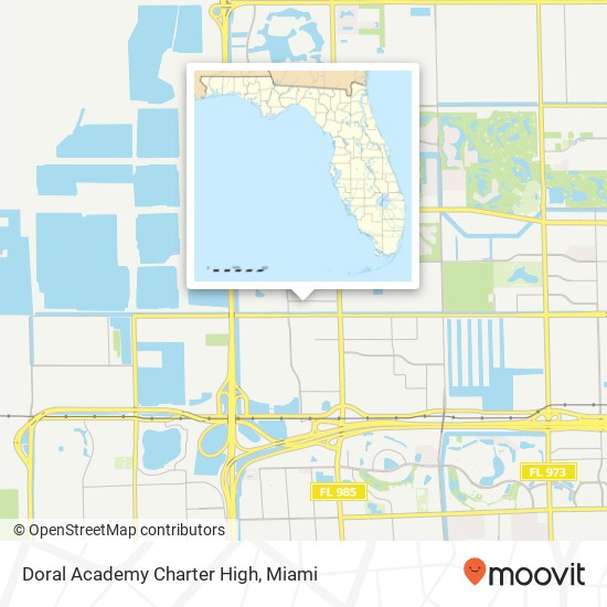 Doral Academy Charter High map