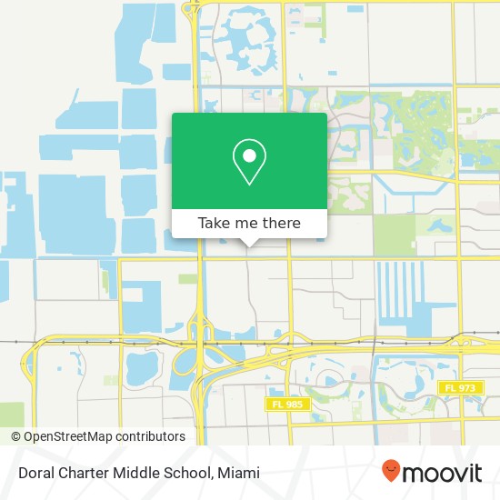 Mapa de Doral Charter Middle School