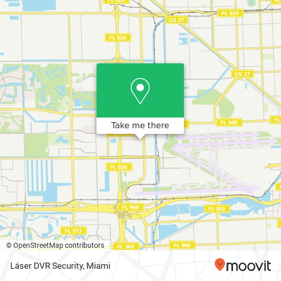 Láser DVR Security map