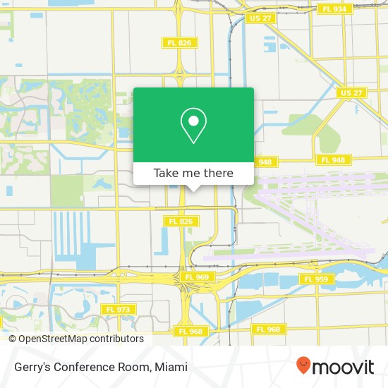 Gerry's Conference Room map