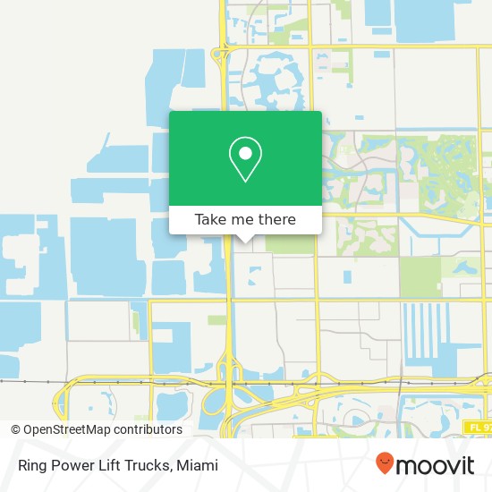 Mapa de Ring Power Lift Trucks