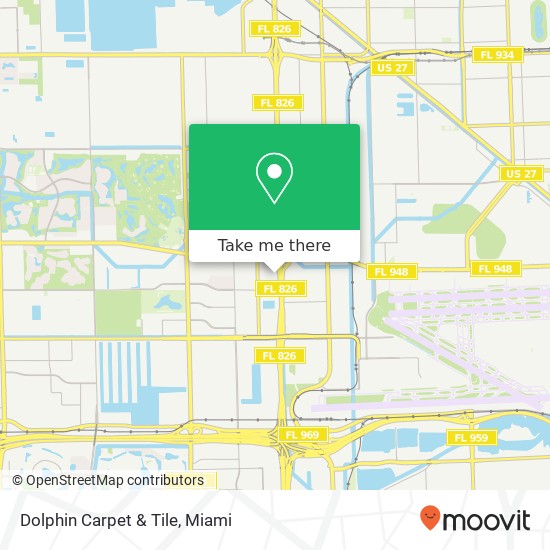 Dolphin Carpet & Tile map