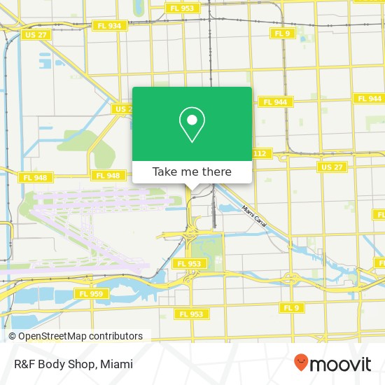 R&F Body Shop map