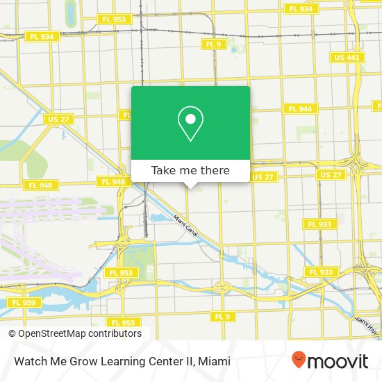 Watch Me Grow Learning Center II map