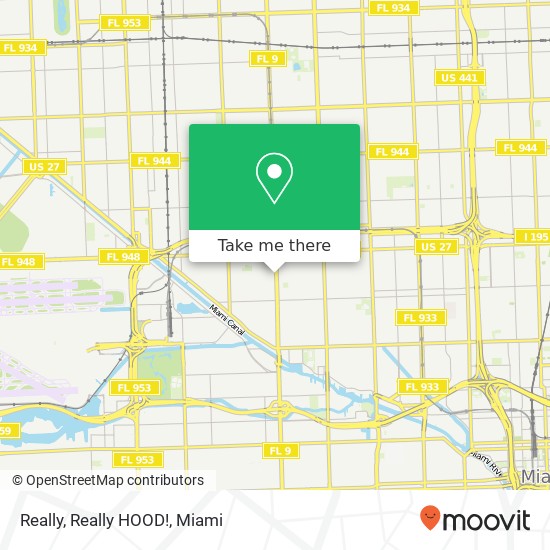 Really, Really HOOD! map