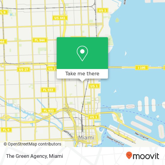 The Green Agency map