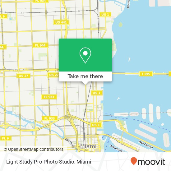 Light Study Pro Photo Studio map