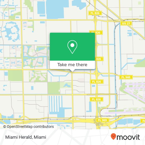 Mapa de Miami Herald