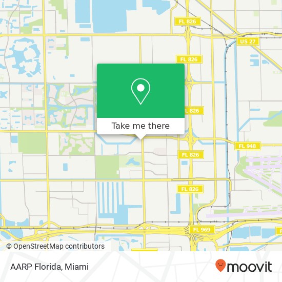AARP Florida map