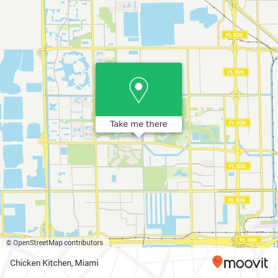 Mapa de Chicken Kitchen