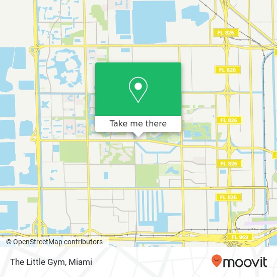 The Little Gym map