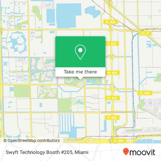 Swyft Technology Booth #205 map