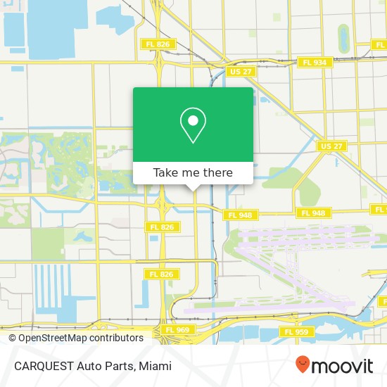 CARQUEST Auto Parts map