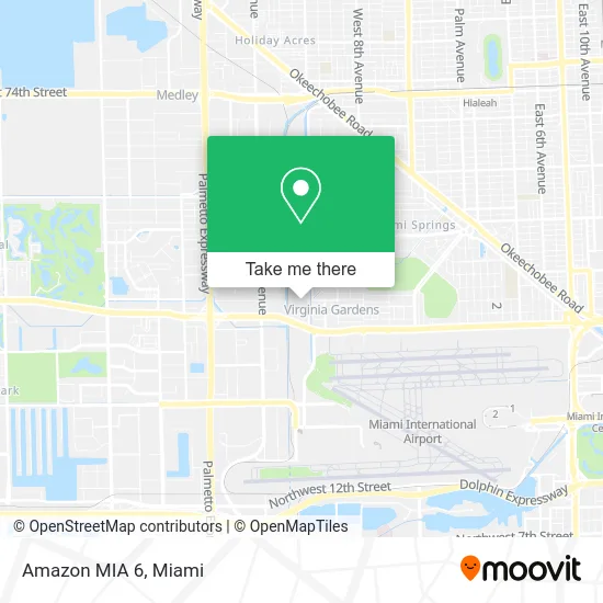 Amazon MIA 6 map