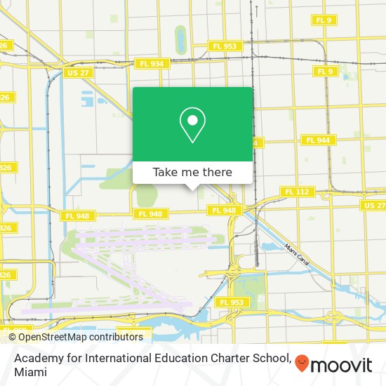 Mapa de Academy for International Education Charter School