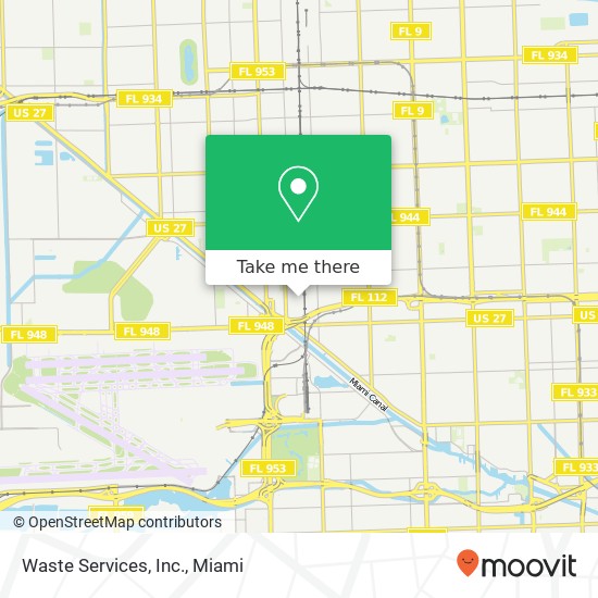 Waste Services, Inc. map