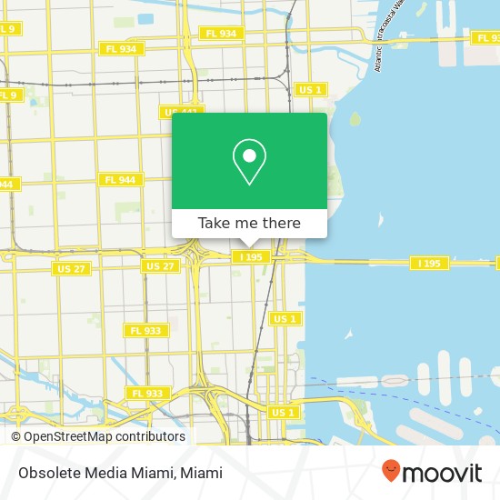 Obsolete Media Miami map