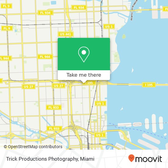 Trick Productions Photography map