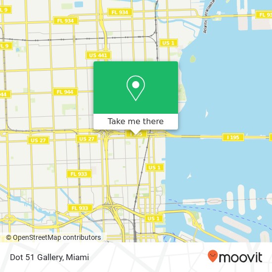 Dot 51 Gallery map