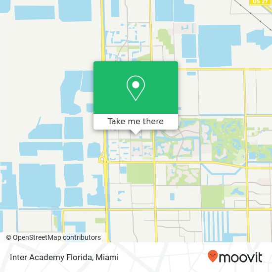 Mapa de Inter Academy Florida