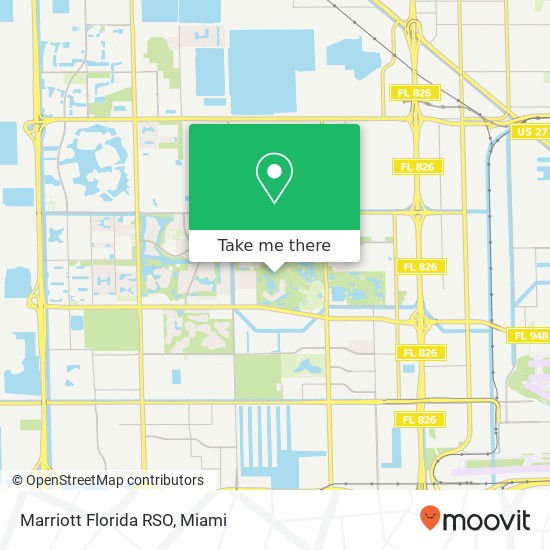 Marriott Florida RSO map