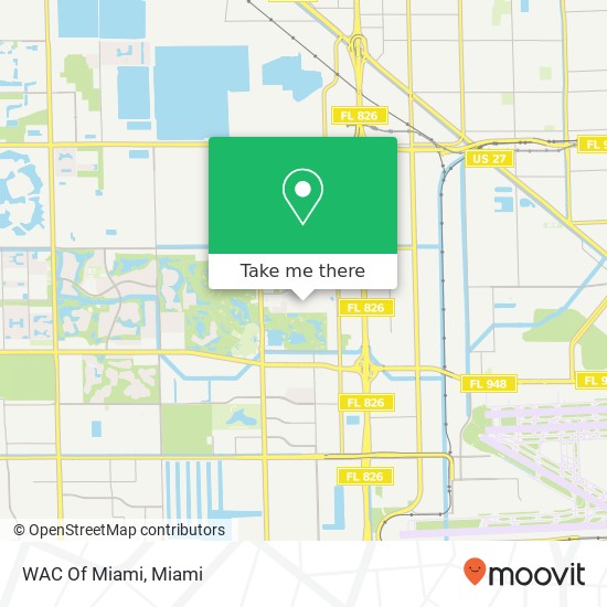 Mapa de WAC Of Miami