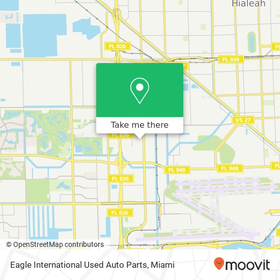 Mapa de Eagle International Used Auto Parts