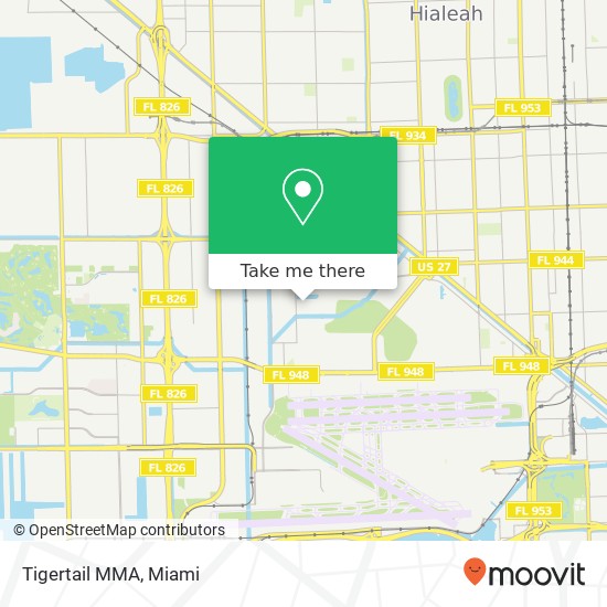 Tigertail MMA map