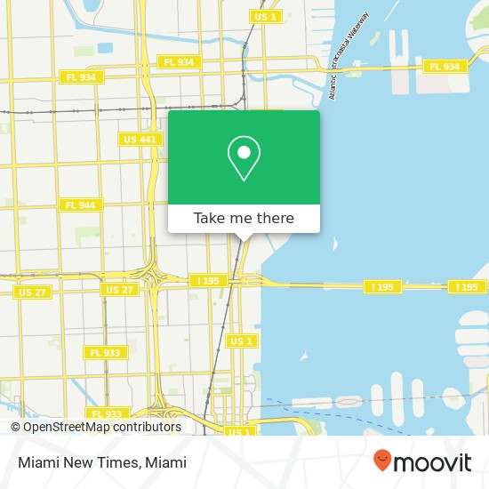 Mapa de Miami New Times