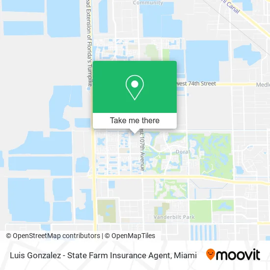 Luis Gonzalez - State Farm Insurance Agent map
