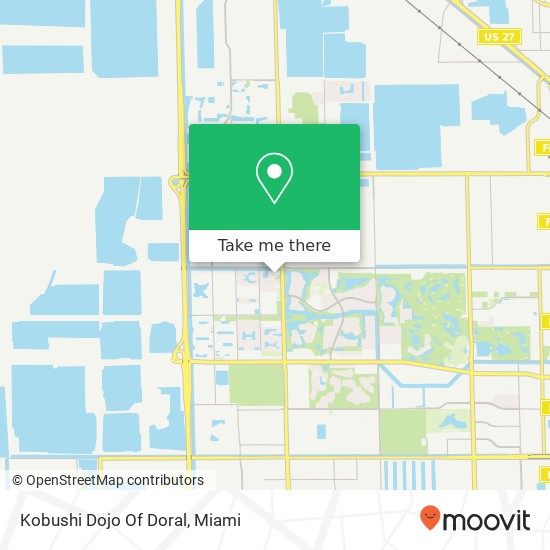 Kobushi Dojo Of Doral map