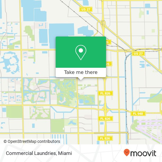 Commercial Laundries map