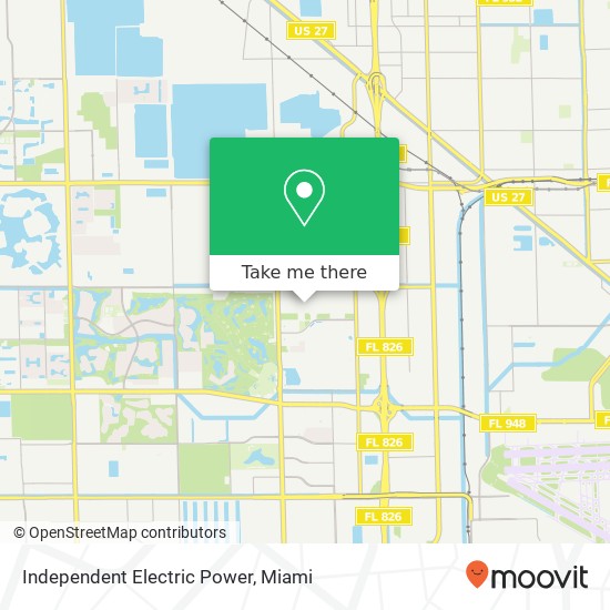 Mapa de Independent Electric Power