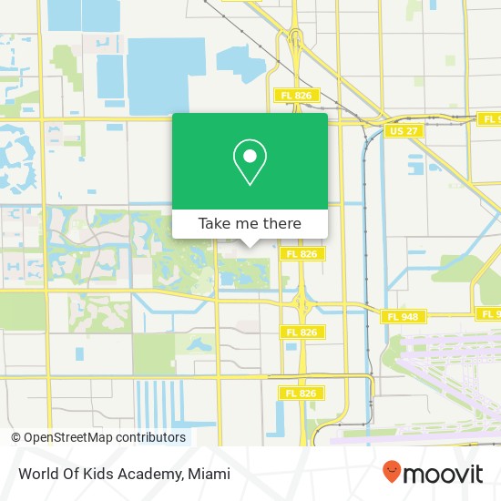 World Of Kids Academy map