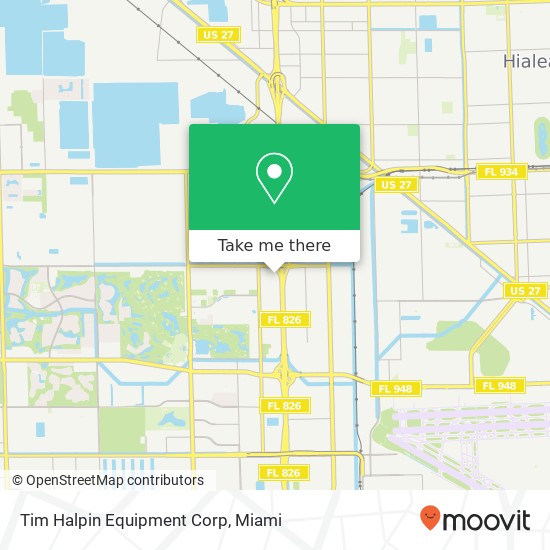 Tim Halpin Equipment Corp map