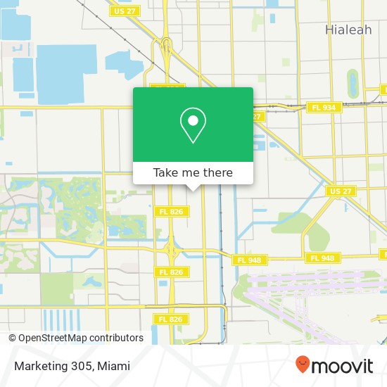 Marketing 305 map