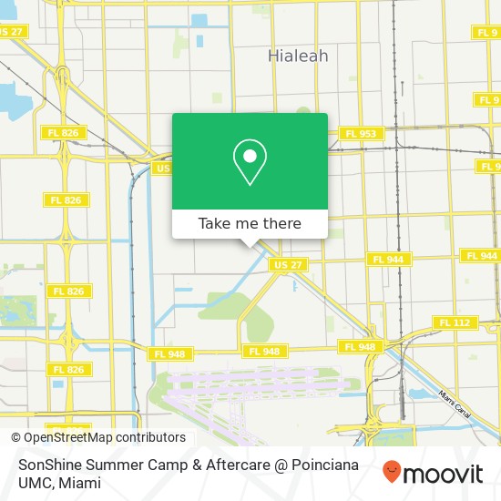 Mapa de SonShine Summer Camp & Aftercare @ Poinciana UMC