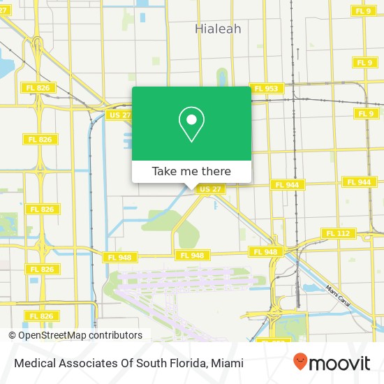 Medical Associates Of South Florida map