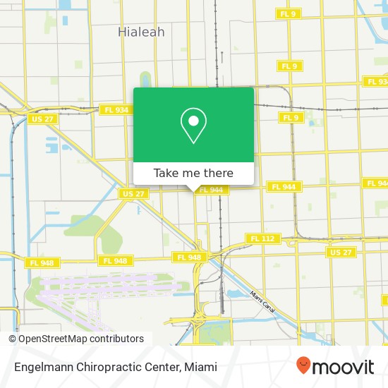 Engelmann Chiropractic  Center map