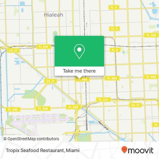 Tropix Seafood Restaurant map