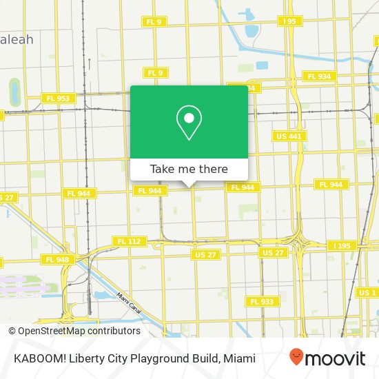 Mapa de KABOOM! Liberty City Playground Build