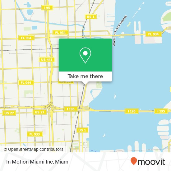 In Motion Miami Inc map