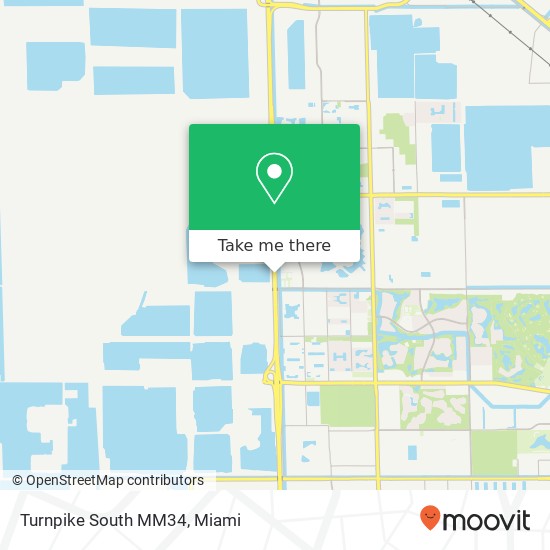 Mapa de Turnpike South MM34