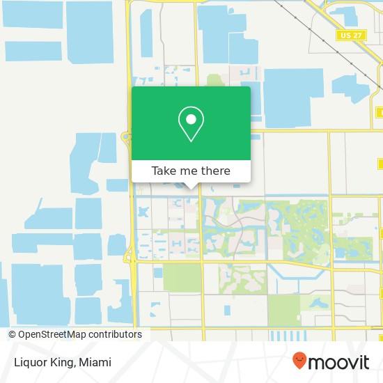 Liquor King map