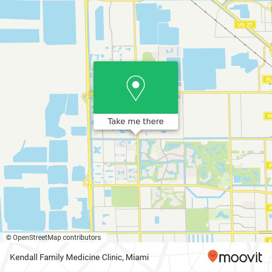 Mapa de Kendall Family Medicine Clinic