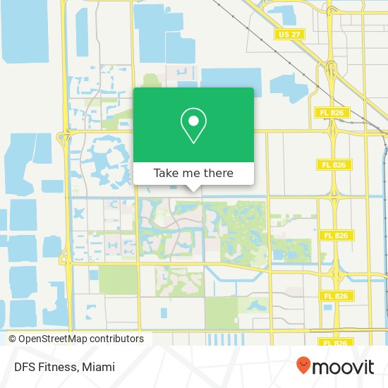 DFS Fitness map