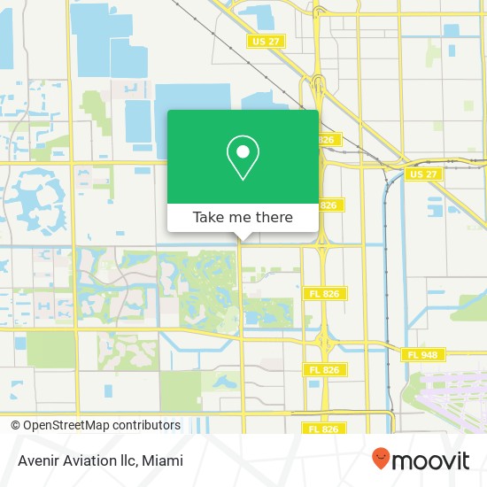 Avenir Aviation llc map