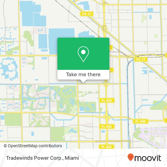 Mapa de Tradewinds Power Corp.