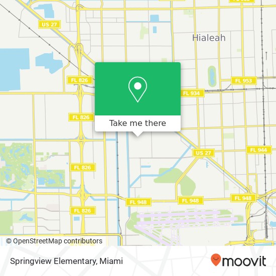 Mapa de Springview Elementary