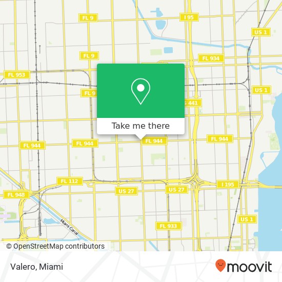 Valero map